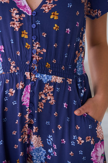 Carmen Maxi - Wild Whim Print