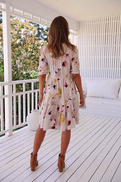 Finch Mini Dress- Julietta Print