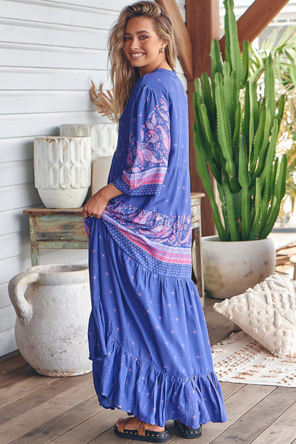 Jazmin Maxi Dress - Celestial Print