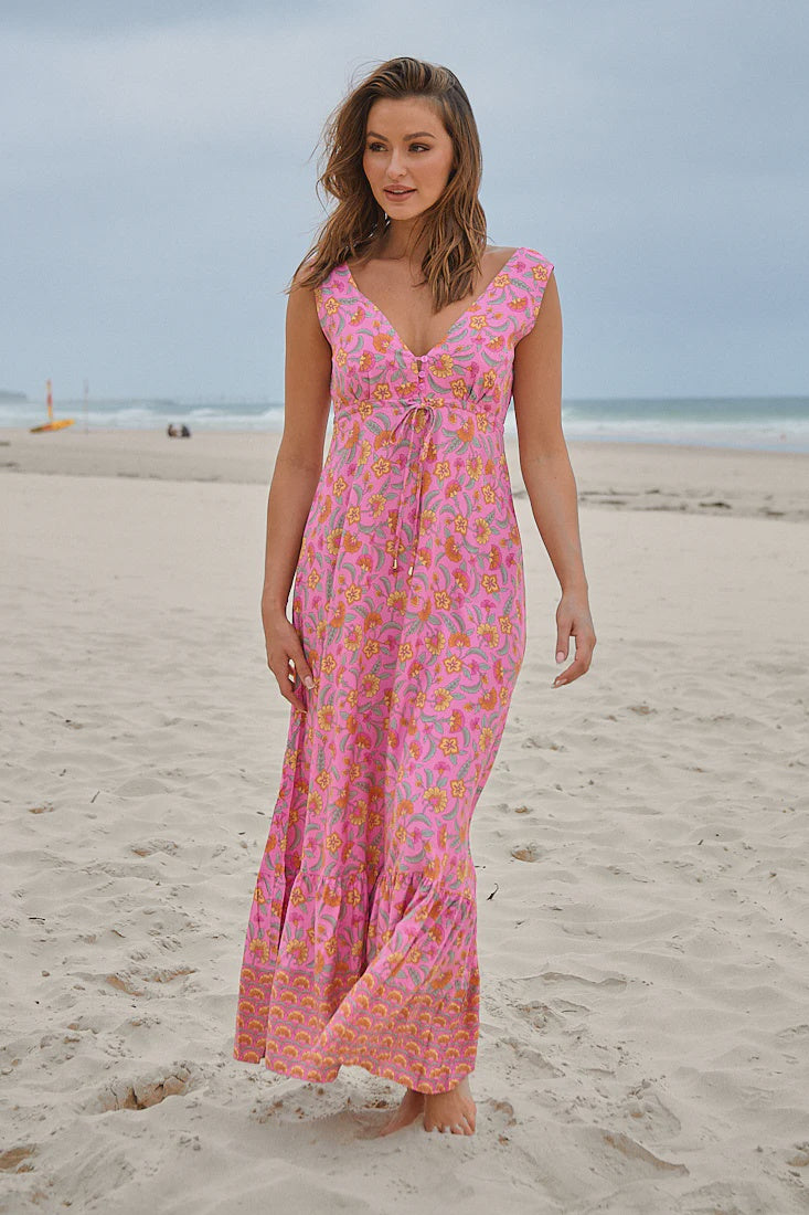 Esmie Maxi Dress - Rosewater Print