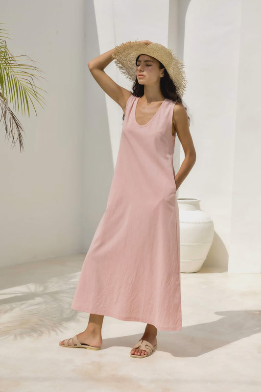 Madi Dress - Blush