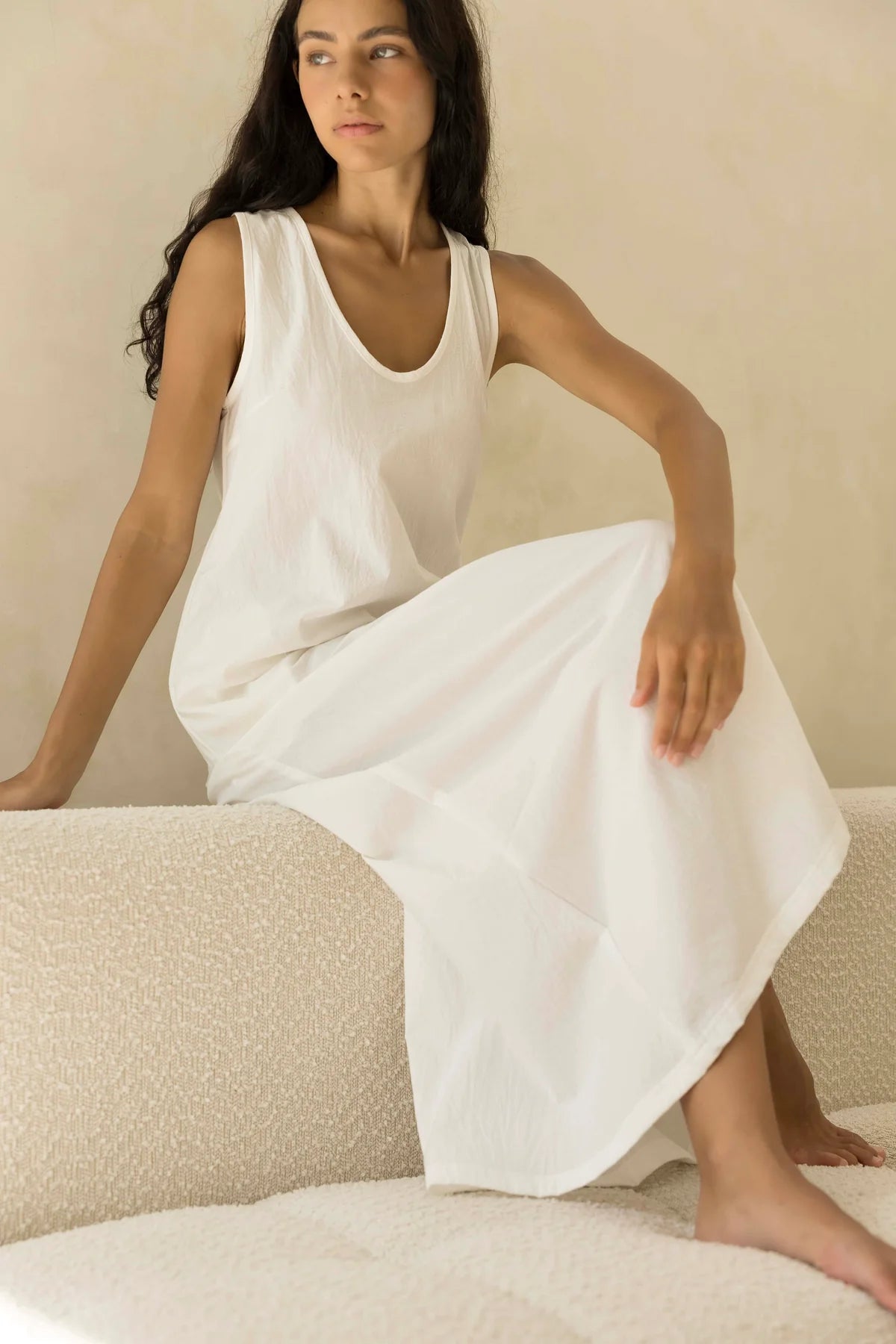 Madi Dress - White
