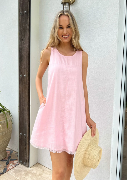 Freya Dress - Light Pink