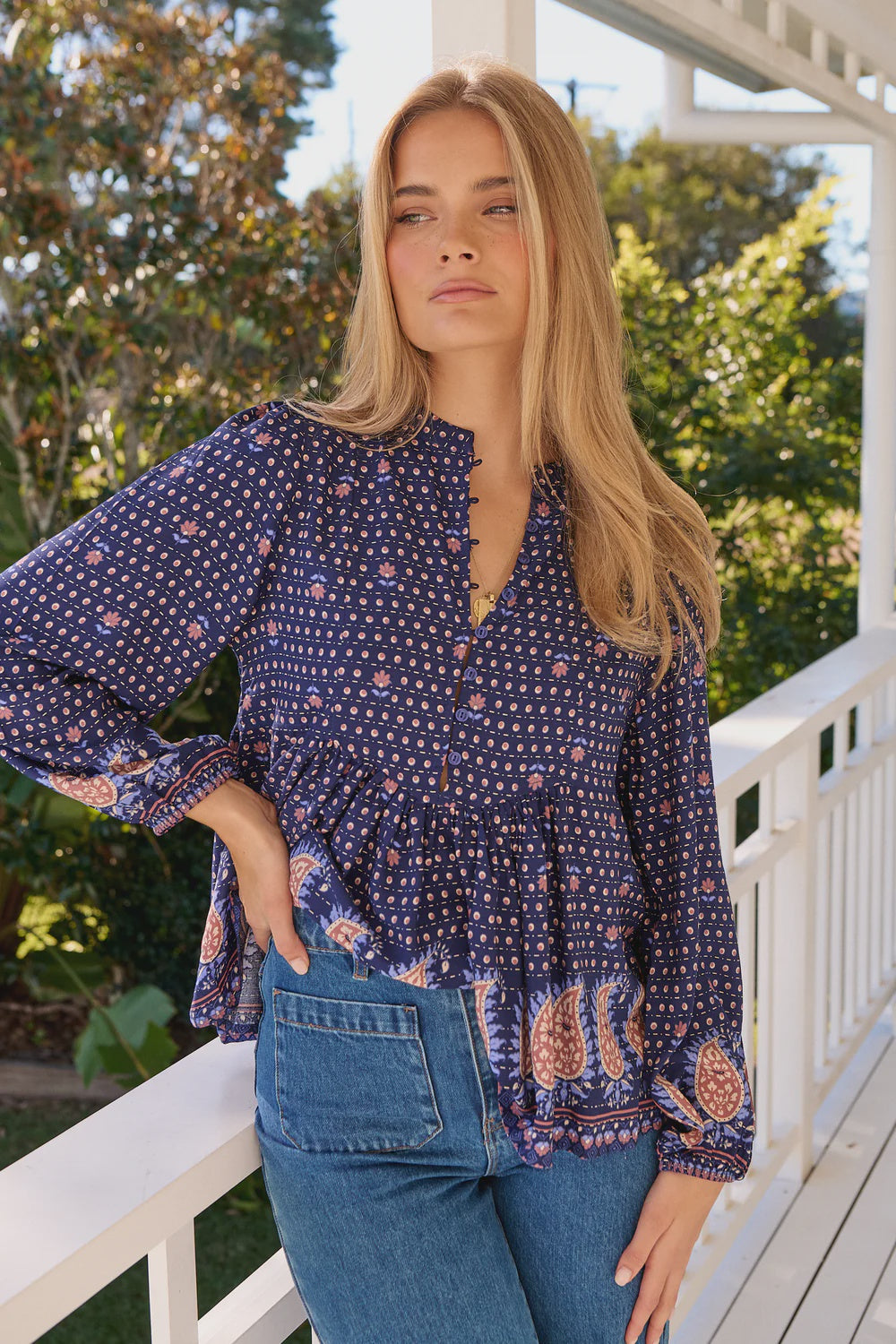 Alaska- Mimi Blouse – Makoda Boutique