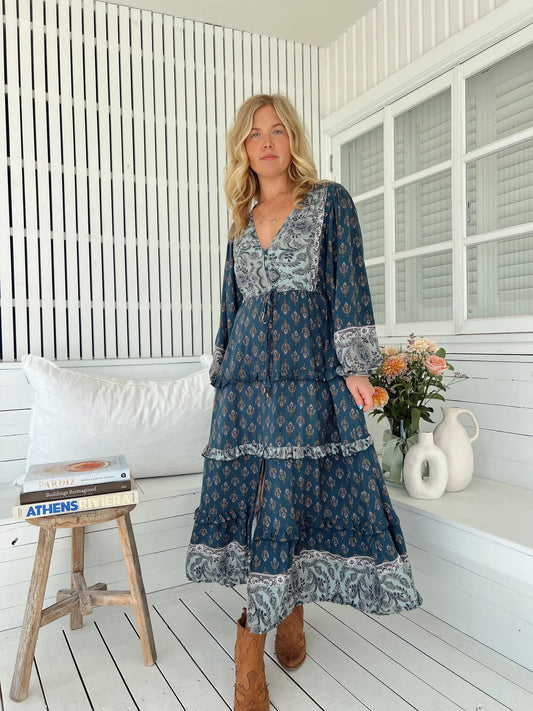 Luciana Maxi Dress - Nico Print