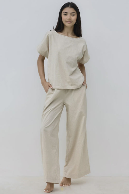 Romie pants - Natural