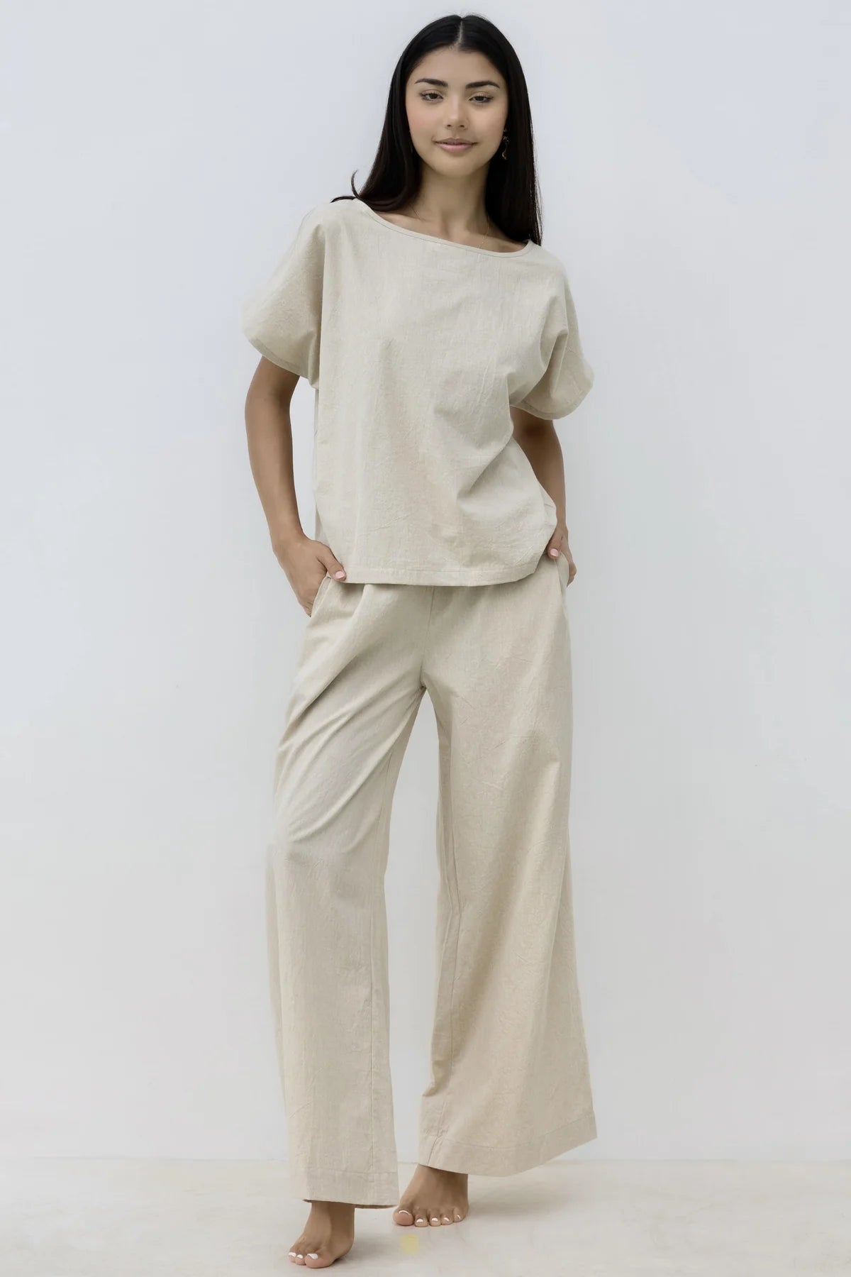 Romie Pants - Natural