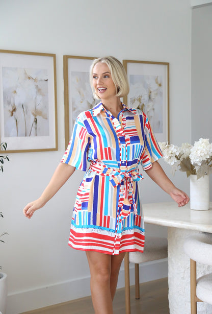 Susan Abstract Dress