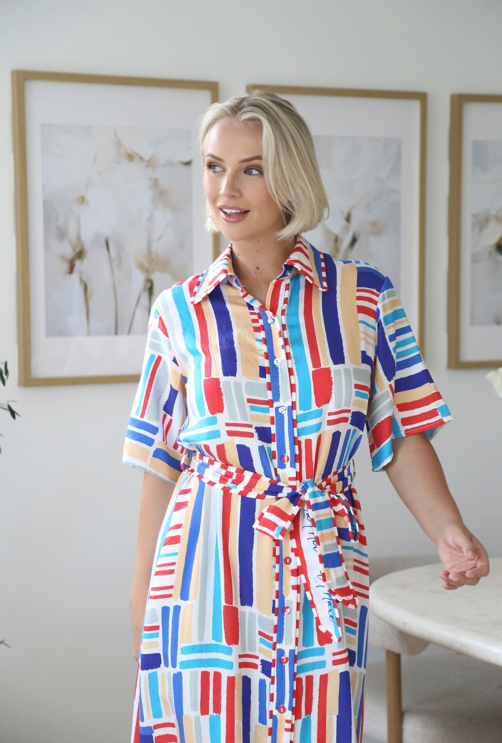 Susan Abstract Dress