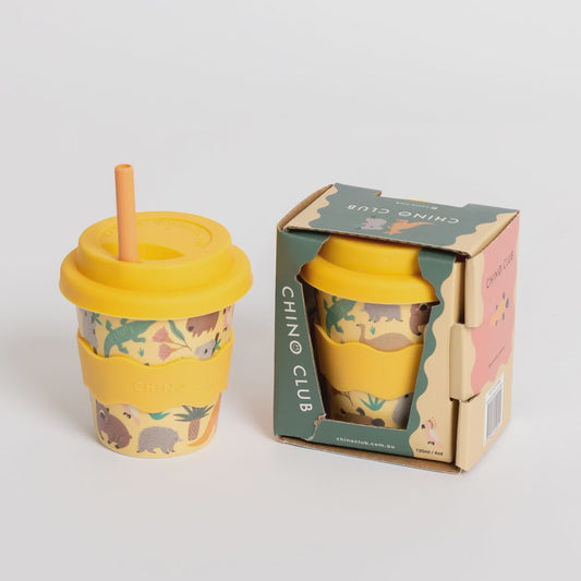 Babychino Cup 4oz - Aussie Animals