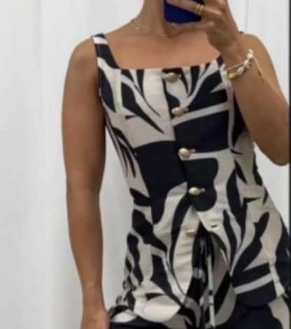 Amanda Top - Navy