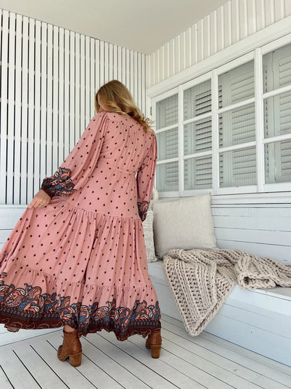 Teresa Lace Maxi Dress - Seraphina