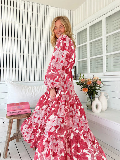 Teresa Maxi Dress - Soulina Print