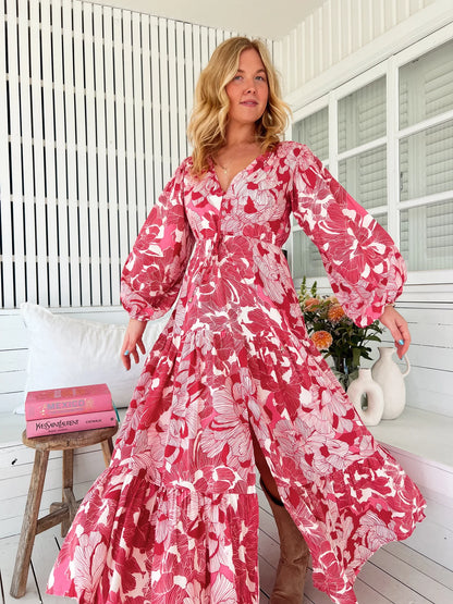 Teresa Maxi Dress - Soulina Print