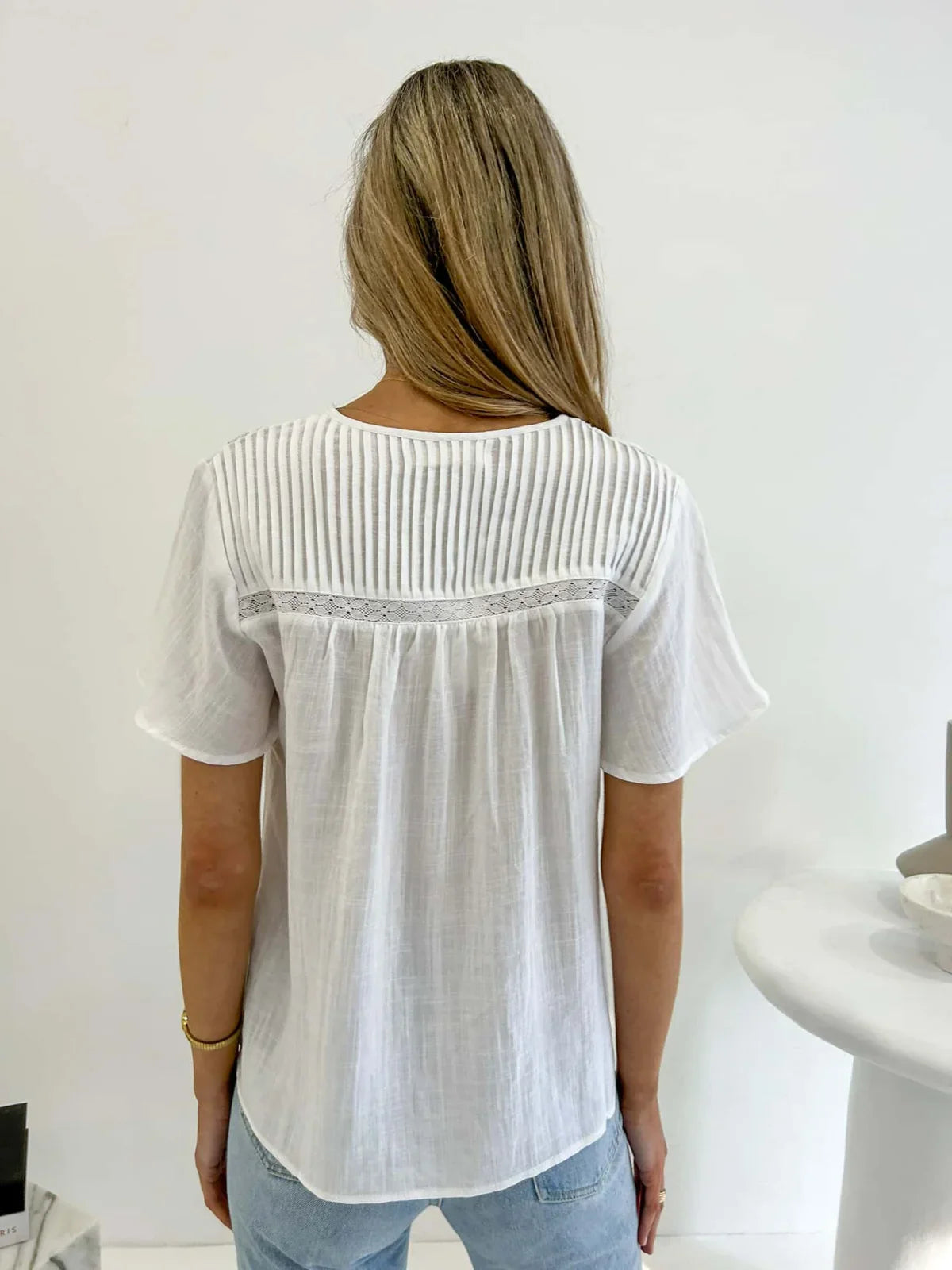 Angelique Blouse - White