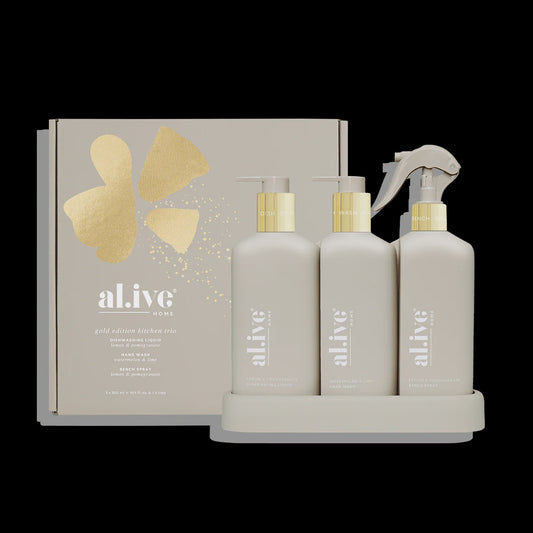 Gold Edition Kitchen Trio by Al.ive