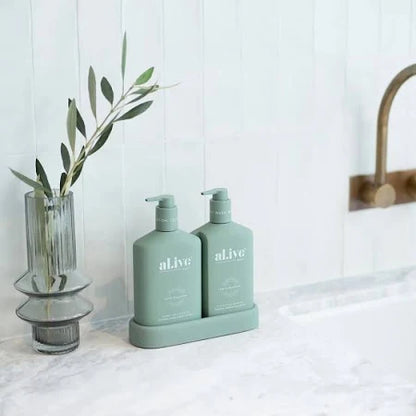 Wash & Lotion Duo - Kaffir Lime & Green Tea by Al.ive