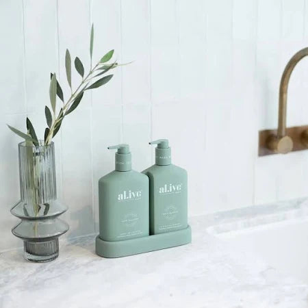 Wash & Lotion Duo - Kaffir Lime & Green Tea by Al.ive