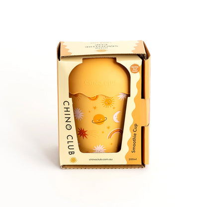Smoothie Cup & Straw 200ml - Suns Orange