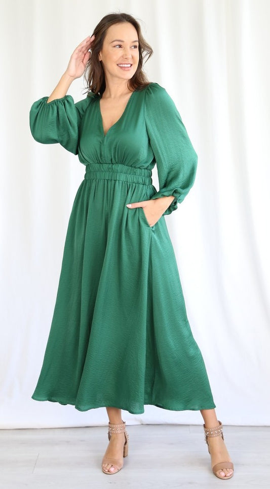 Mina Dress - Green