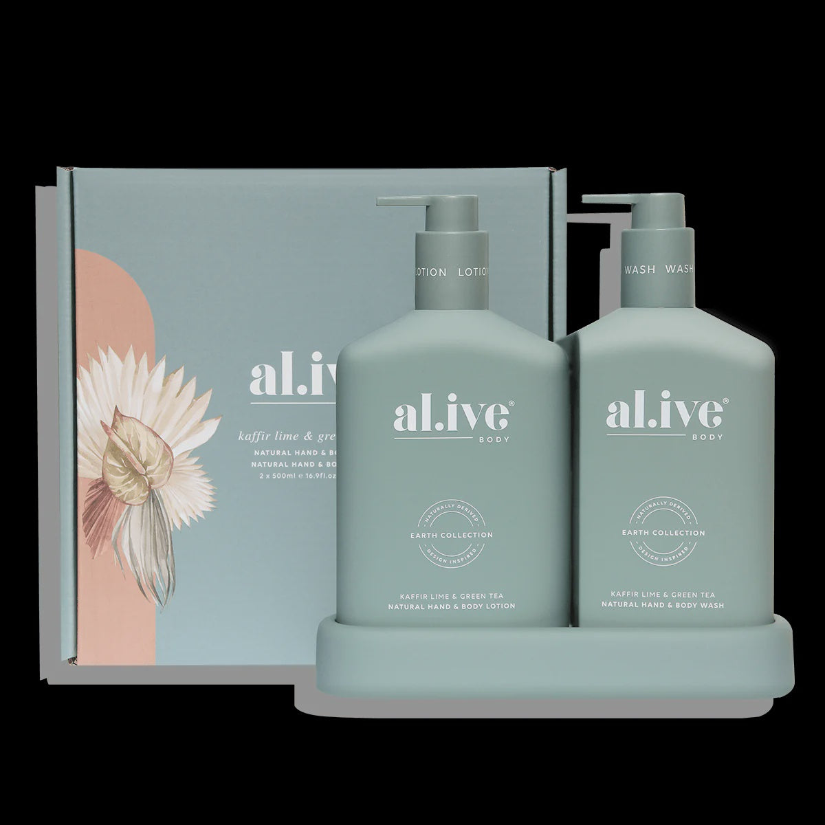 Wash & Lotion Duo - Kaffir Lime & Green Tea by Al.ive