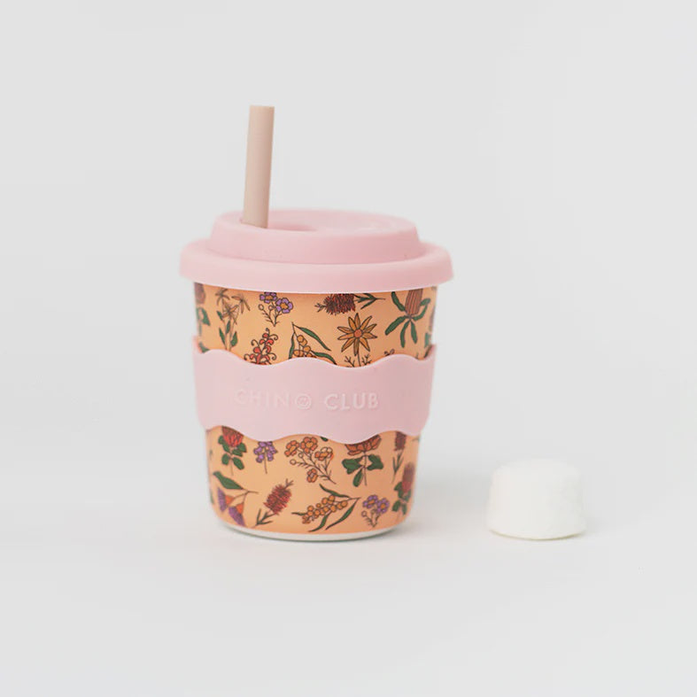 Babychino Cup 4oz - Wildflowers