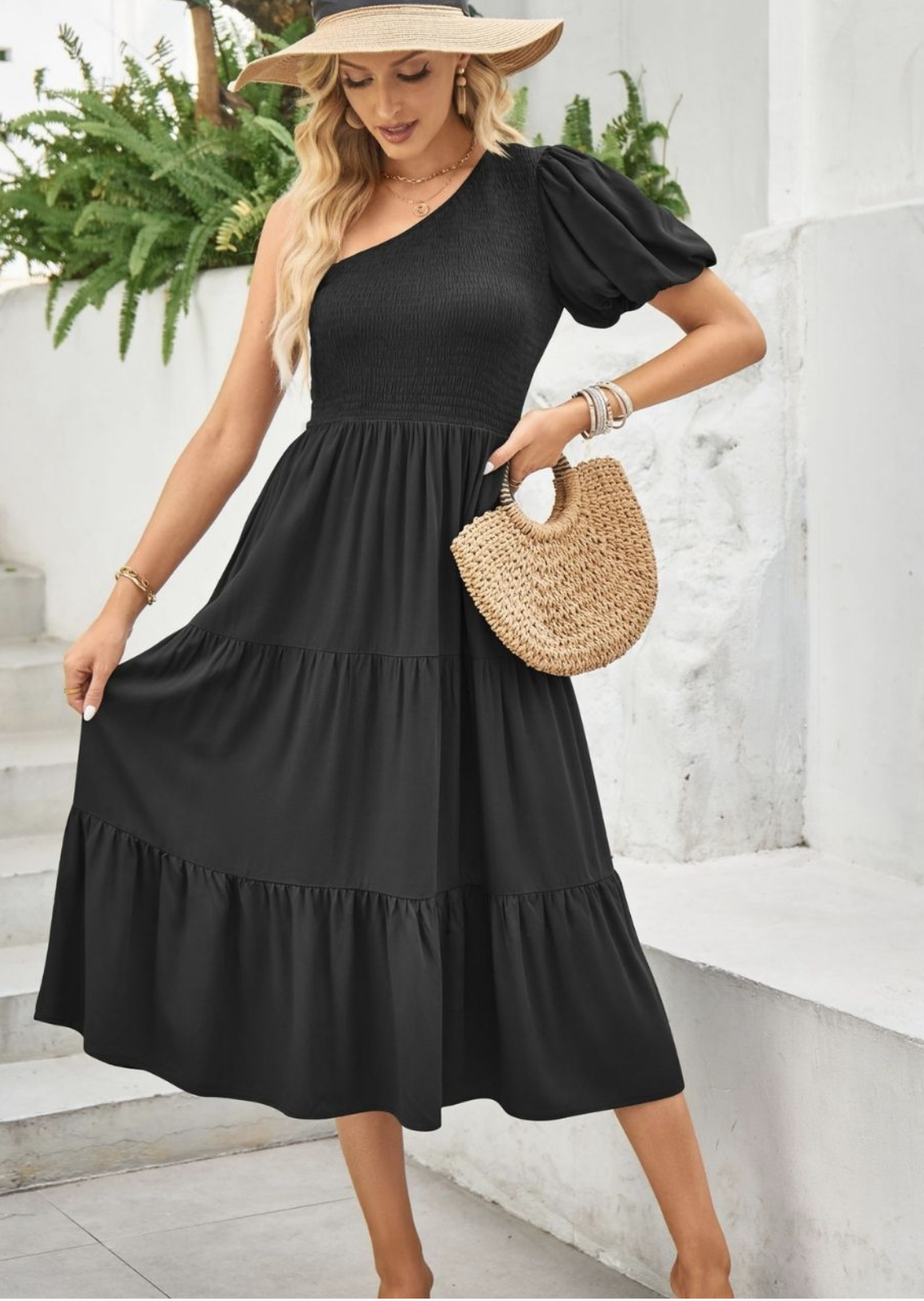 Basic Black Maxi Dress