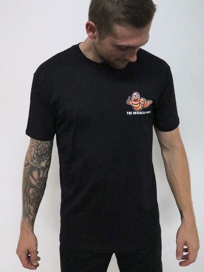 Drunken Worm Tee - Black