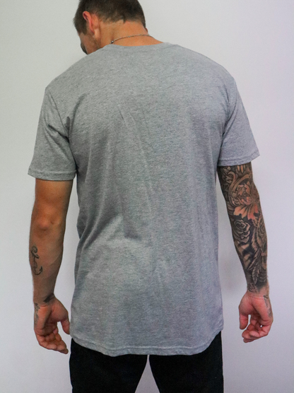 Drunken Worm Tee - Grey