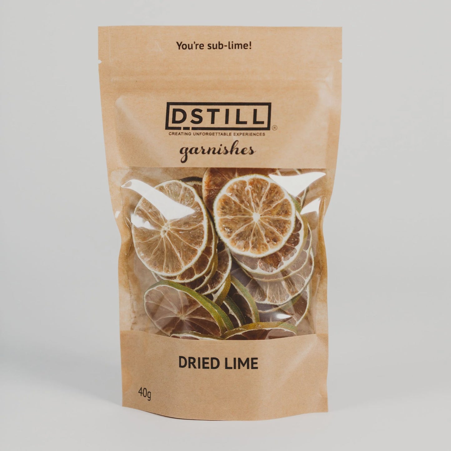 Dried Lime Cocktail Lime Garnishes